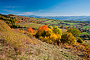 Podzim na slovenském pohoří Poľana, rok 2012