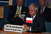 Czech Summit 2007 (setkání prezidentů v Brně) - polský prezident Lech Aleksander Kaczyński